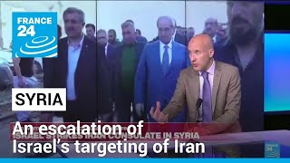 Israeli strike on Iran's consulate in Syria killed two generals, Iranian officials say • FRANCE 24