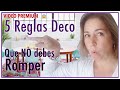 5 REGLAS QUE NO PUEDES ROMPER EN DECORACIÓN. #VIDEO PREMIUM# ¡HAZ CLIC!La Academia de Decoración.