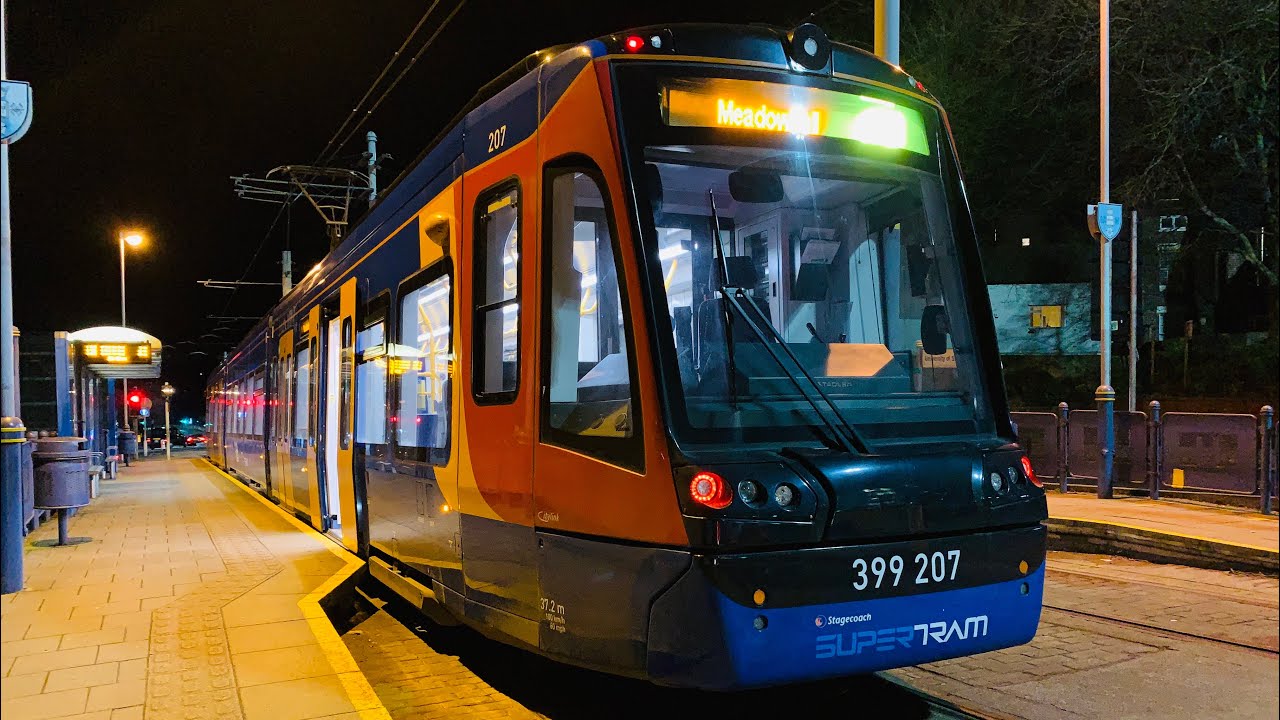 CityLink Stagecoach Sheffield Tram Train 207 From Middlewood To citylink-stagecoach-sheffield-tram-train-207-from-middlewood-to
