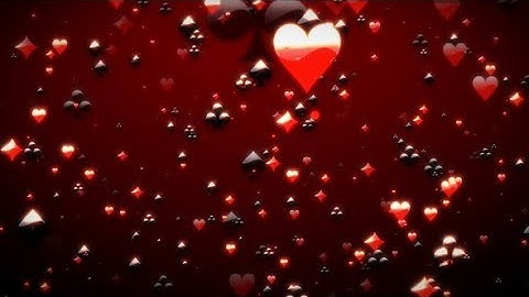 Playing Cards Icons Loop Background | Motion Graphics - Videohive template