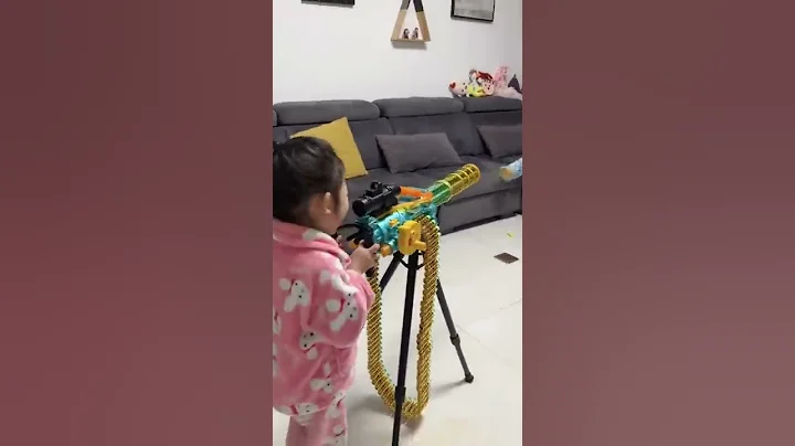 Who said that only boys like toy guns