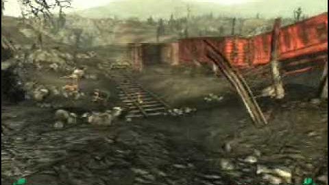 Fallout 3 Nuke Trapping a Behemoth