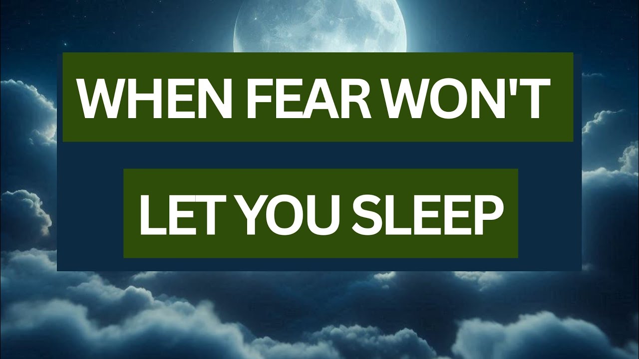 Если вас ночью мучает тревога, произнесите эту молитву.