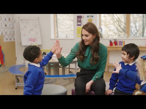 The Princess of Wales speaks to children about #ShapingUs