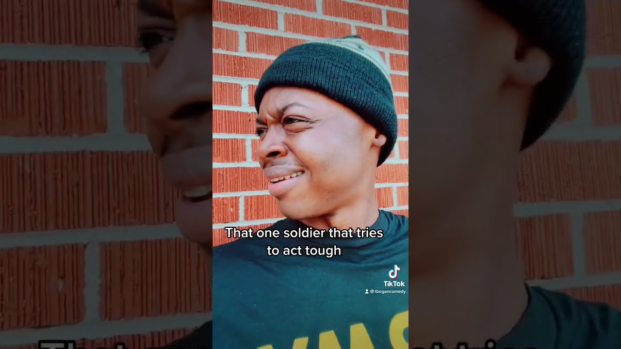 When you try to act tough in formation 