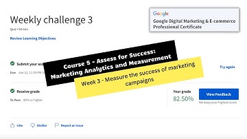 Assess for success marketing analytics and measurement weekly challenge 3 || theanswershome