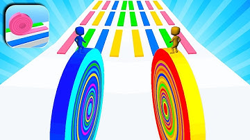 Layers roll walkthrough mobile all levels gameplay android, iOS new update