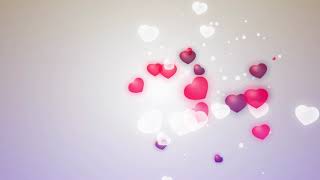 Cool hearts background | Video Effects