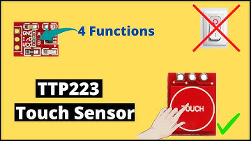 TTP223 capacitive touch switch// How To Make Touch Switch//How To Use TTP223 Touch Sensor.