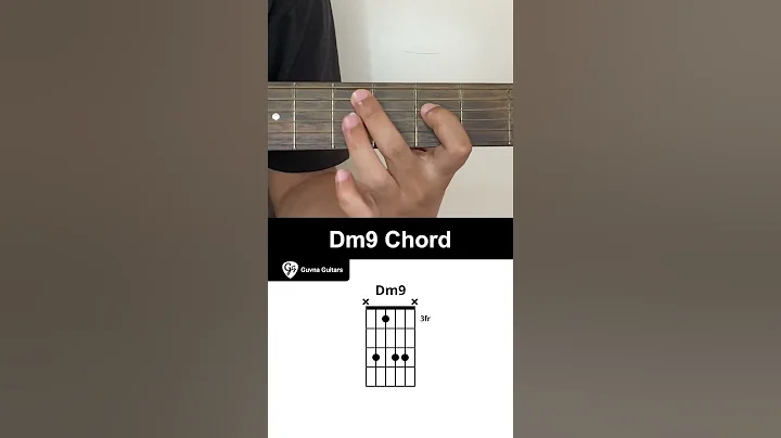 How To Play The Dm9 Chord On Guitar - Guvna Guitars