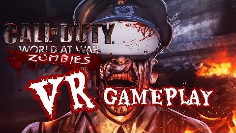 Call of Duty Zombies VR Mod Map In Contractors VR Gameplay