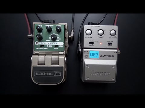 LINE6 ECHO PARK ディレイ Line 6 MS1 Echo Park ToneCore Pedal | zZounds