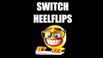 Switch Heelflips Analysis