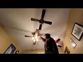 Ceiling fans in my bedroom on all speeds with no copyright music v4 iphone 11 camera test  ecfe