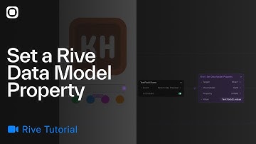Stel een Rive-gegevensmodeleigenschap in Play in