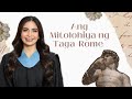 ANG MITOLOHIYA NG MGA TAGA ROME | BINIBINING MEÑA 2024