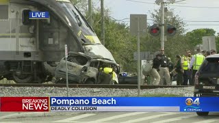 1 Killed In Brightline Train Crash Vs. Vehicle