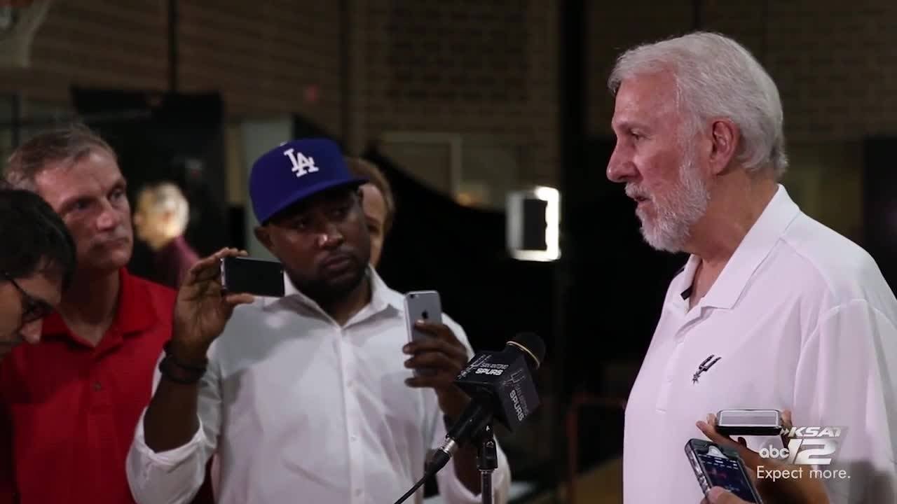 Video: Popovich voices opinion on national anthem protests