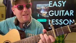 How To Play Don't Wanna HAIM // guitar lesson beginner tutorial easy chords
