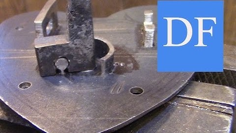 Blacksmithing Project - A Basic Padlock 6