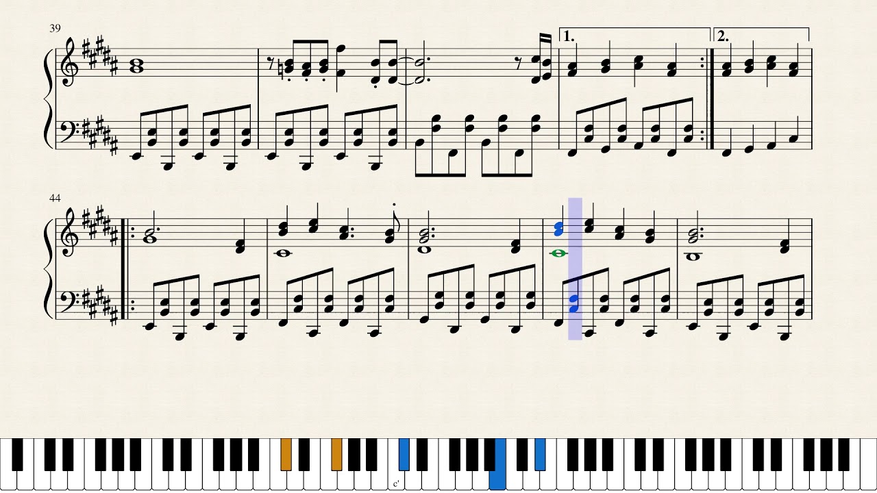 The World Revolving Piano - roblox piano sheets deltarune