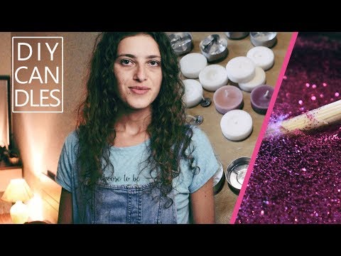 საახალწლო სანთლები | DIY WITH MARIE