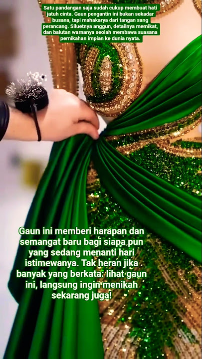 Gaun Pengantin Ini Bikin Kamu Pengen Langsung Nikah! #shorts