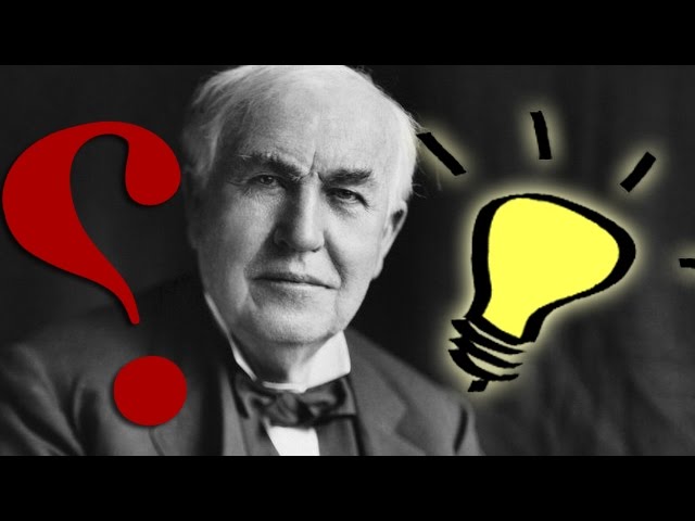 Hoe ontdekte Thomas Edison de gloeilamp?