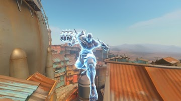 Overwatch Doomfist Solo Out of Map Glitch on Junkertown (Attack) [PATCHED]