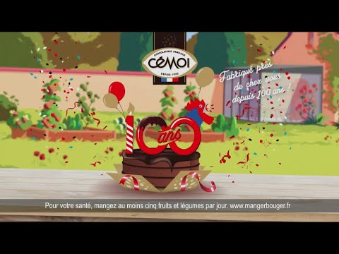 Pub Cémoi bio Tablette de chocolat février 2020