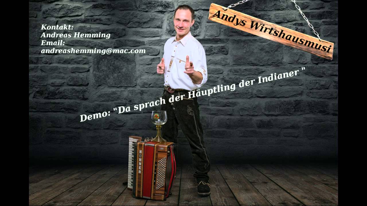 Da Sprach Der Alte Häuptling Der Indianer