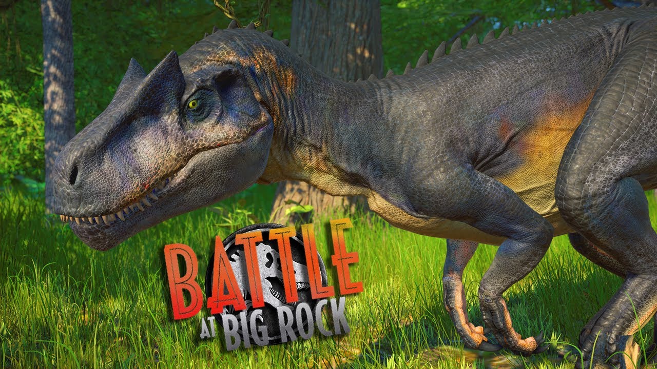 Gorgeous Allosaurus From Battle At Big Rock Jurassic World Evolution Youtube 