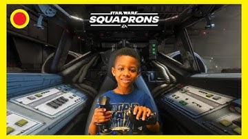 🔥🔥 Star Wars Squadrons Thrustmaster  Hotas 4 Flight Stick Single Player Gameplay PS4