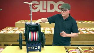 ZÜCA Compact Disc Golf Cart