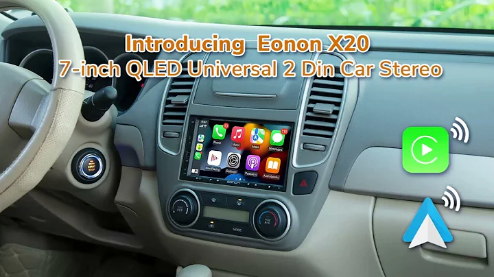 Introducing the Eonon X20 | 7" Universal 2 Din Linux Car Stereo for Various Cars | Latest version X3