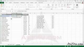 Data Entry || Excel 2013 Functions Training Bangla 13 || LEFT and RIGHT Function in Excel