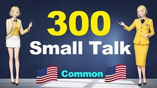 300 American Daily Small Talk Q&A in English | Speaking and Listening Practice for Beginners