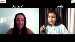 Cambly English Conversation #60 with lovely tutor from Scotland | Adrija Biswas