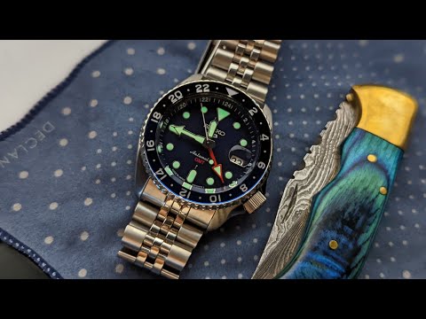 Seiko 5 Sports SKX Sports Style GMT Series SSK003 unboxing and initial review