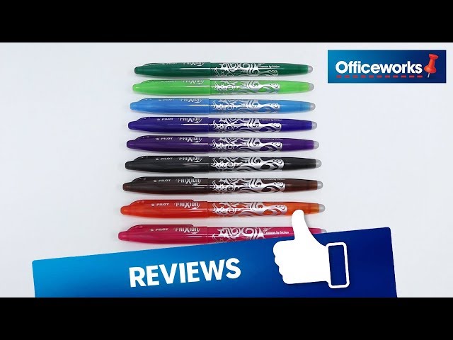 Frixion Heat Erasable Pen Review For Fabric and Embroidery