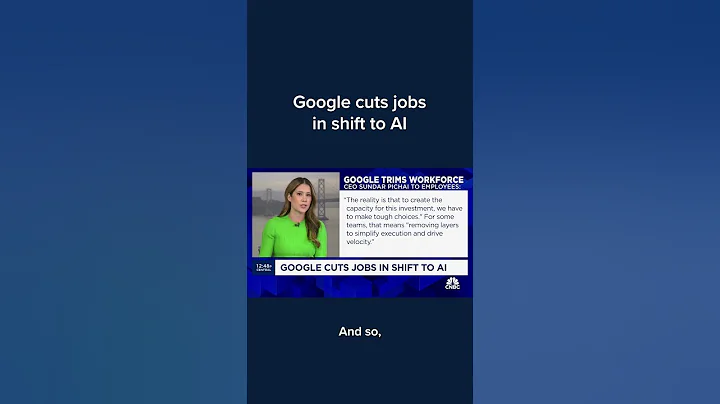 Google cuts jobs in shift to AI #Shorts