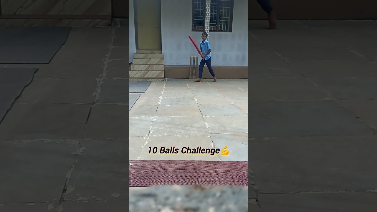10 Balls challenge💪 No dot balls are allowed 💥