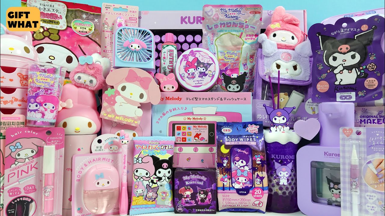 Cuteness Overload My Melody & Kuromi Collection Unboxing 【 GiftWhat 】