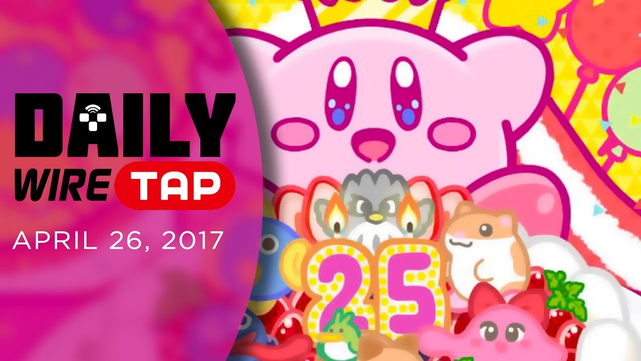 happy birthday kirby nintendo wiretap april 26th 2017 youtube