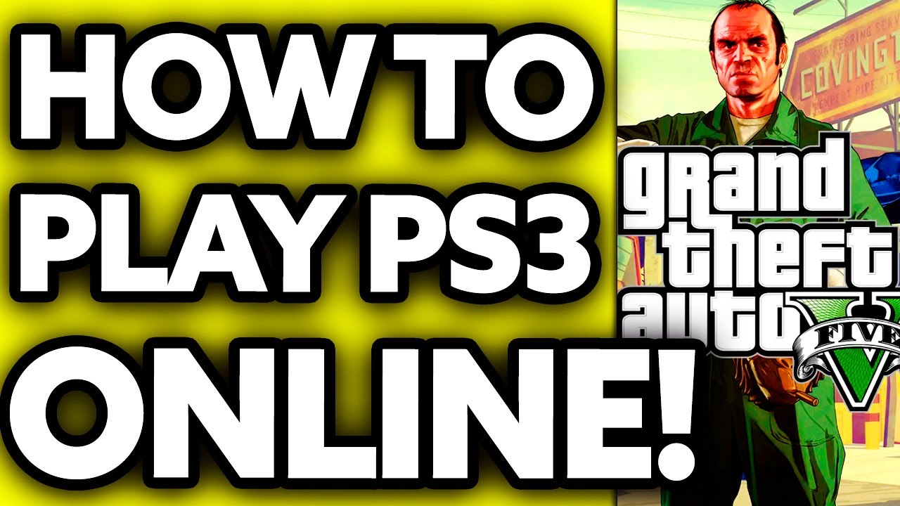 How To Play GTA V Online on PS3 2025? YouTube