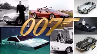 TOP 10 JAMES BOND CARS from all movies! | Driving Legends