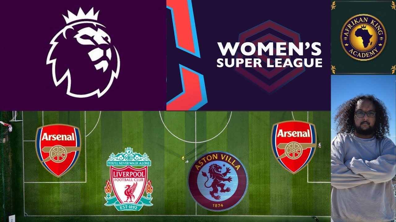 WSL - ARSENAL V LIVERPOOL / PREM - ASTON VILLA V ARSENAL WATCH ALONG - CHILL STREAM