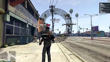 GTA 5 PC MODS -  Colorful HUD (Weapons, Radio & Map Blips)