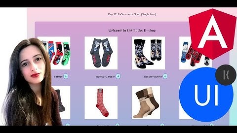 [12/100] E-Commerce Shop | #Daily UI (AngularJs + MaterialUI)