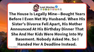 I Own My House Outright—My Sister-In-Law Moved In Anyway, So I Gave Her 30 Days to Leave